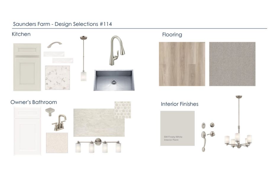 Sample of building materials used in homes in Saunders Farm, Willow Spring (Image 35).