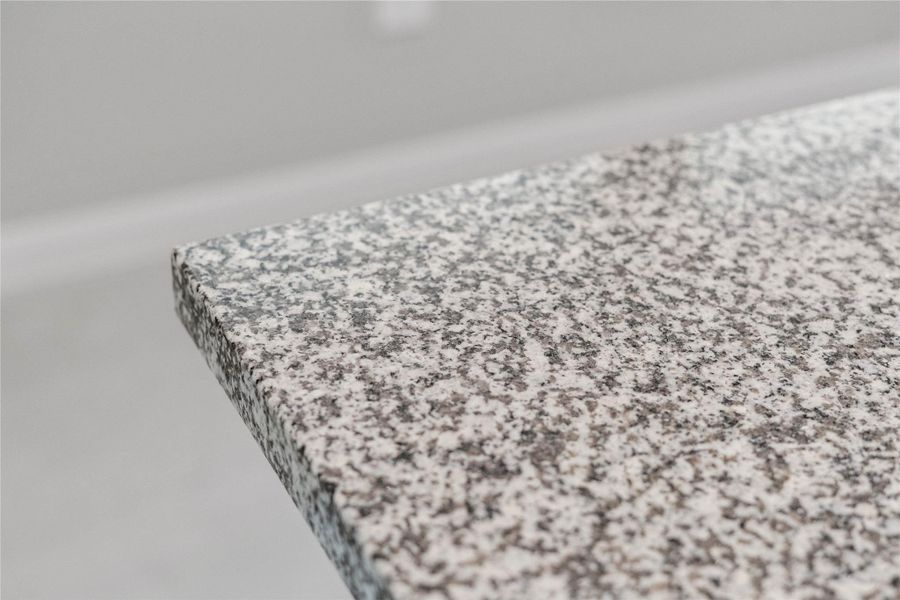 White Sparkle Granite Countertop.