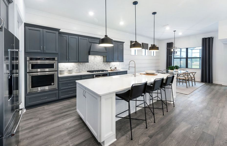 Furnished interior view inside a new home in Talon Preserve on Palmer Ranch, Nokomis (Image 39).