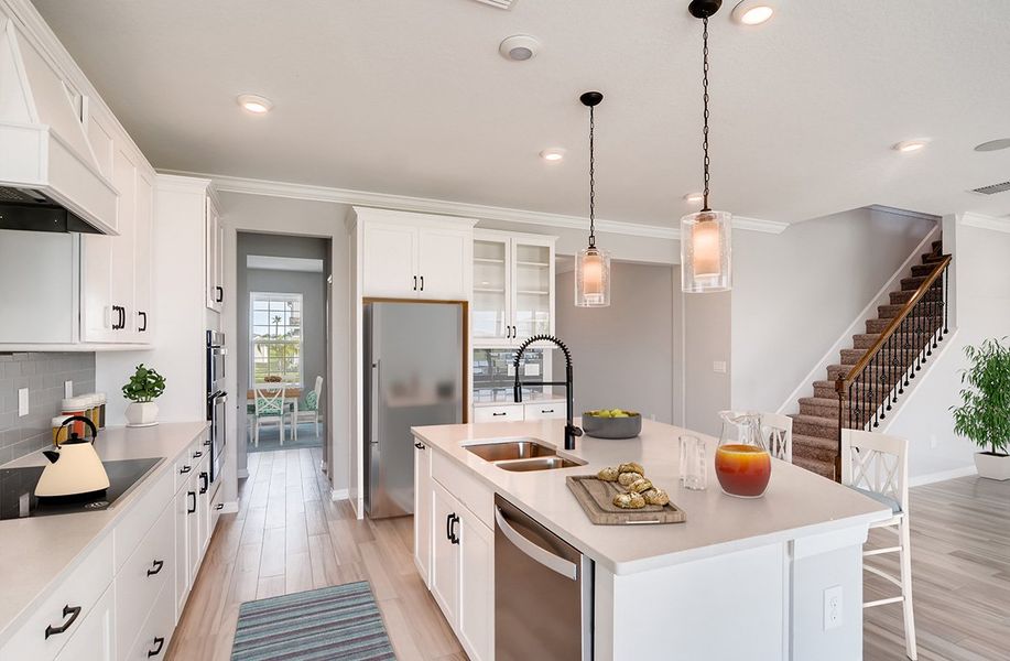Representative furnished interior of a home built from the Sequoia by Beazer Homes in Acuera Estates, Apopka (Image 6). Representative furnished interior of a home built from the Sequoia by Beazer Homes in Acuera Estates, Apopka (Image 6).