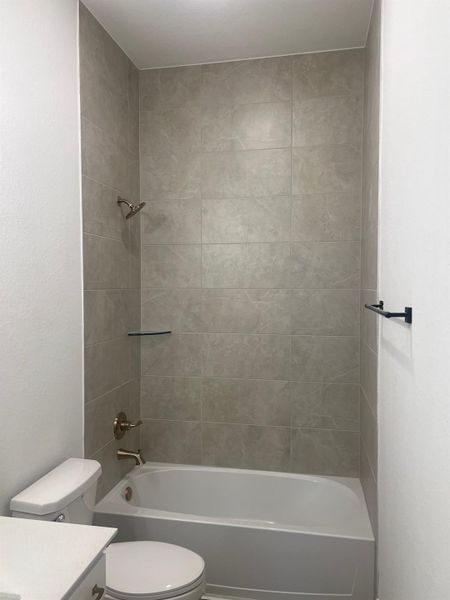 Furnished interior view inside a new home in Wood Leaf Reserve, Tomball (Image 8).