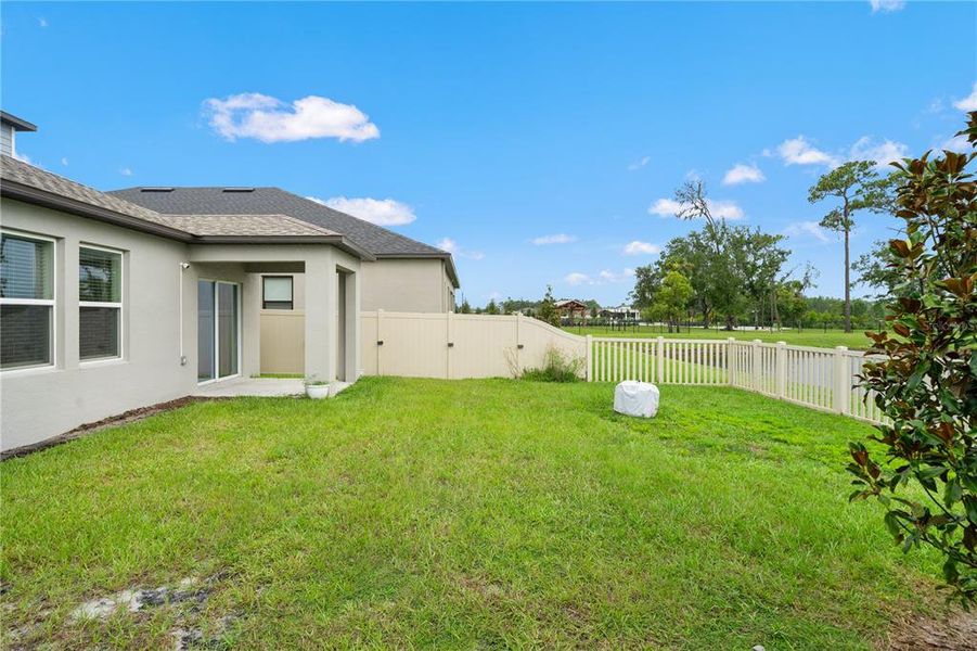 Exterior details and patio area of a home in Connerton, Land O' Lakes (Image 4). Exterior details and patio area of a home in Connerton, Land O' Lakes (Image 4).