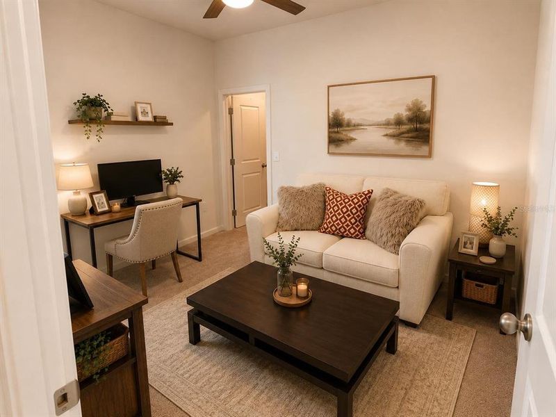 Furnished interior view inside a new home in , Groveland (Image 13).