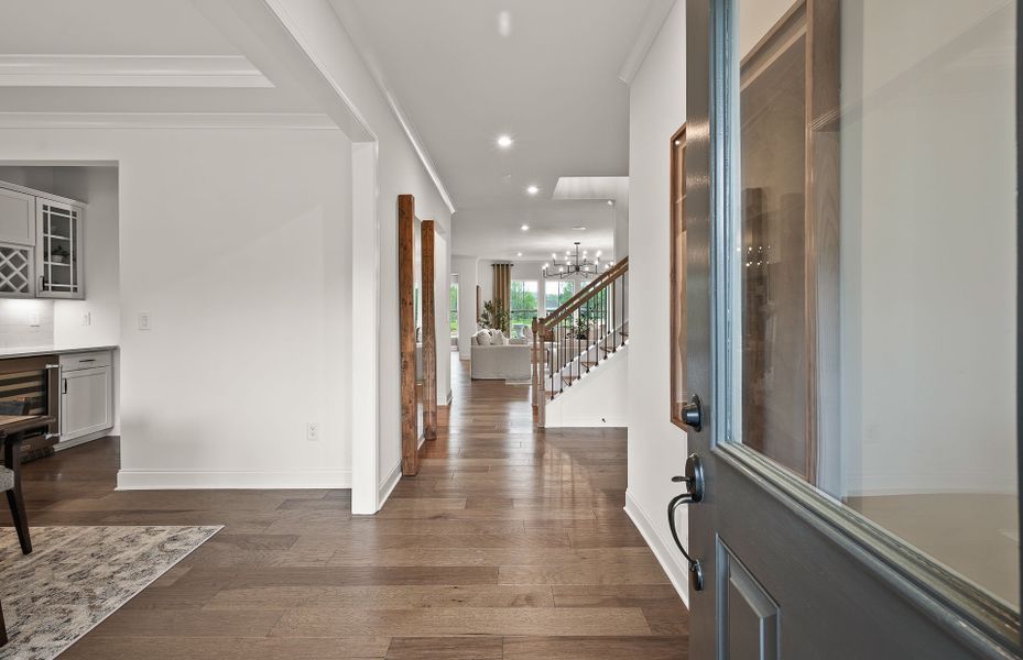 Furnished interior view inside a new home in Oakwood, Cumming (Image 39). Furnished interior view inside a new home in Oakwood, Cumming (Image 39).