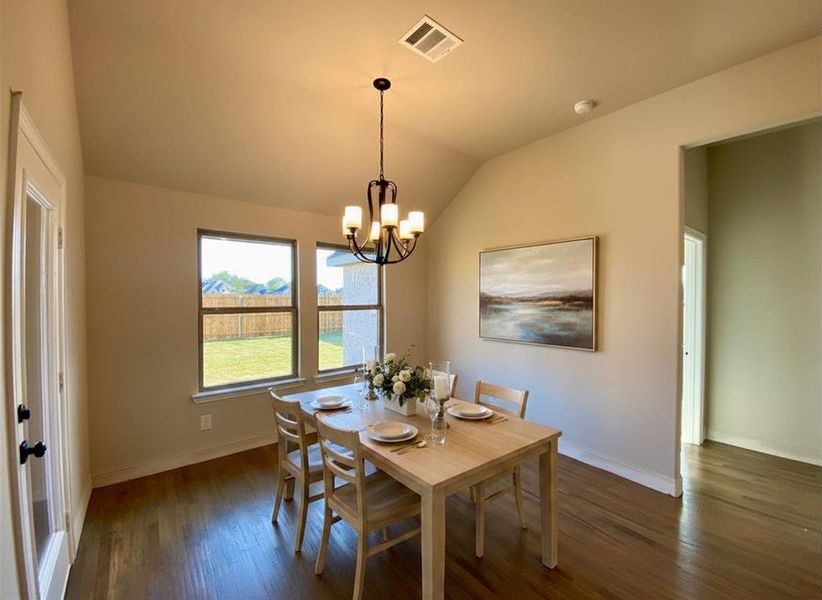 Furnished interior view inside a new home in , Crandall (Image 5).