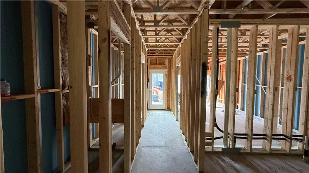 In-progress construction of a new home in Park Vue, Atlanta, GA (Image 29).