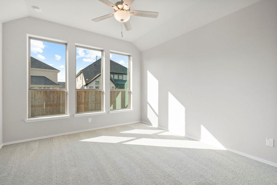 Spacious, unfurnished interior of a new home in Dunham Pointe 50', Cypress (Image 17).