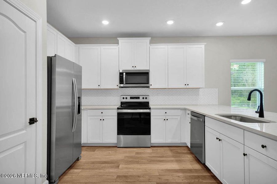 Furnished interior view inside a new home in , Jacksonville (Image 5).