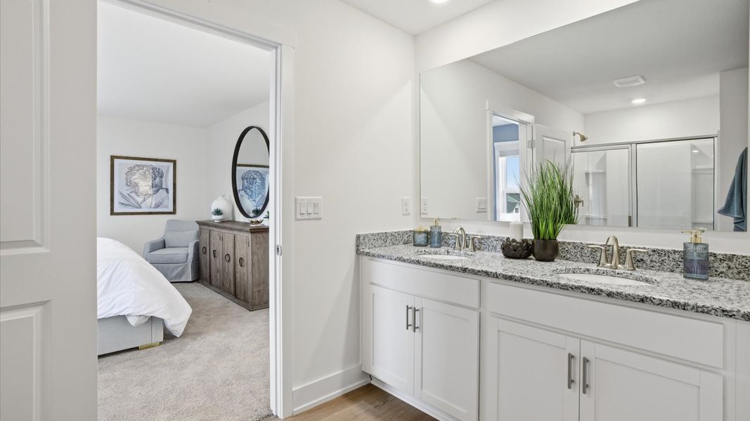 Furnished interior view inside a new home in Price's Point, Knoxville (Image 25).