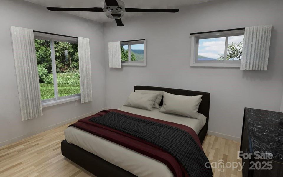 Furnished interior view inside a new home in , Statesville (Image 2).