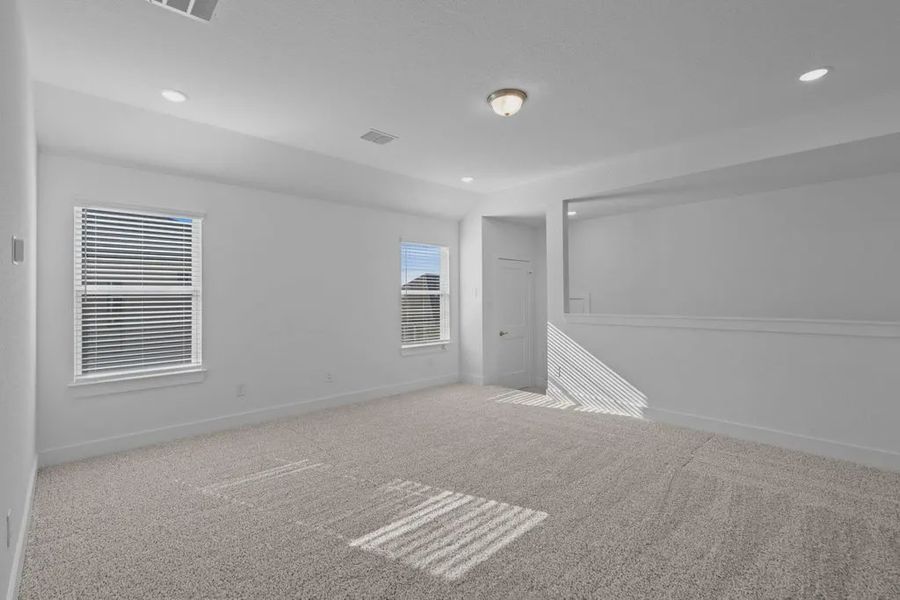 Representative unfurnished interior of a home built from the Emma by Chesmar Homes in Bridgeland, Elgin (Image 30).