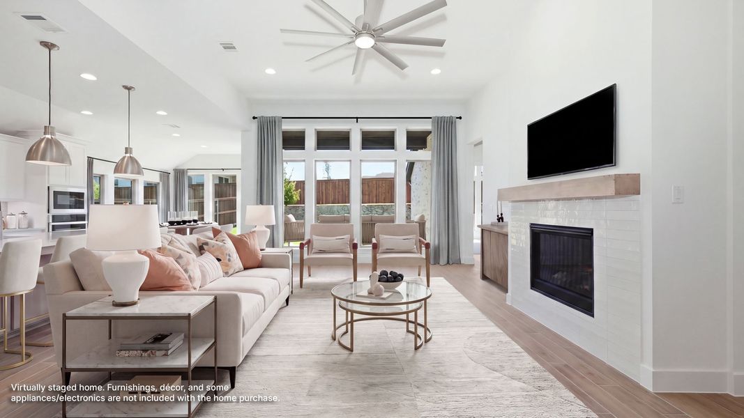 Furnished interior view inside a new home in Hillstead, Lavon (Image 6).