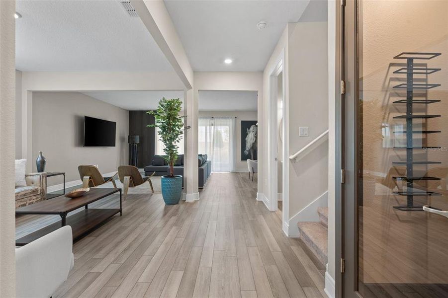 Furnished interior view inside a new home in , Montverde (Image 12).