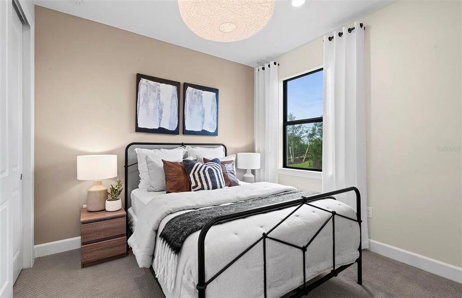 Furnished interior view inside a new home in Talon Preserve on Palmer Ranch, Nokomis (Image 19).