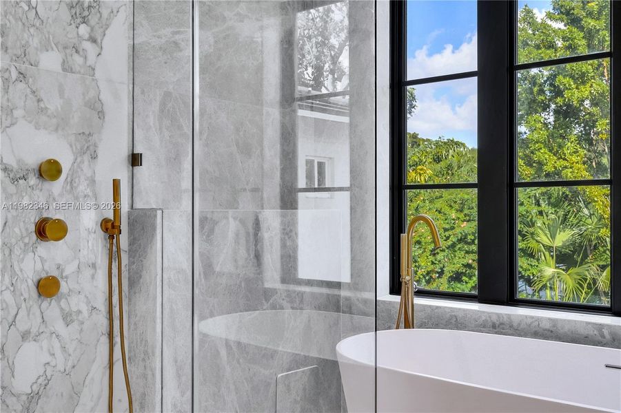 Close-up of interior finishes inside a home in , Miami (Image 19).