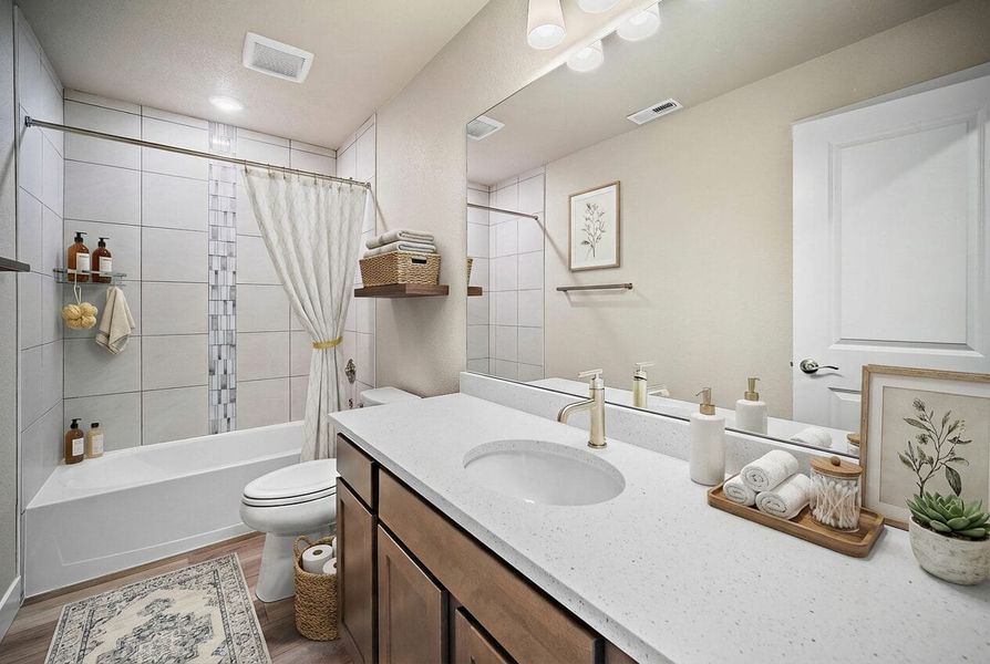 Furnished interior view inside a new home in Pony Park, Colorado Springs (Image 4).