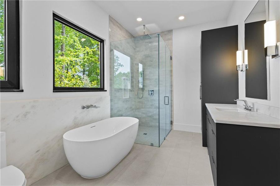 Furnished interior view inside a new home in , Sugar Hill (Image 18).