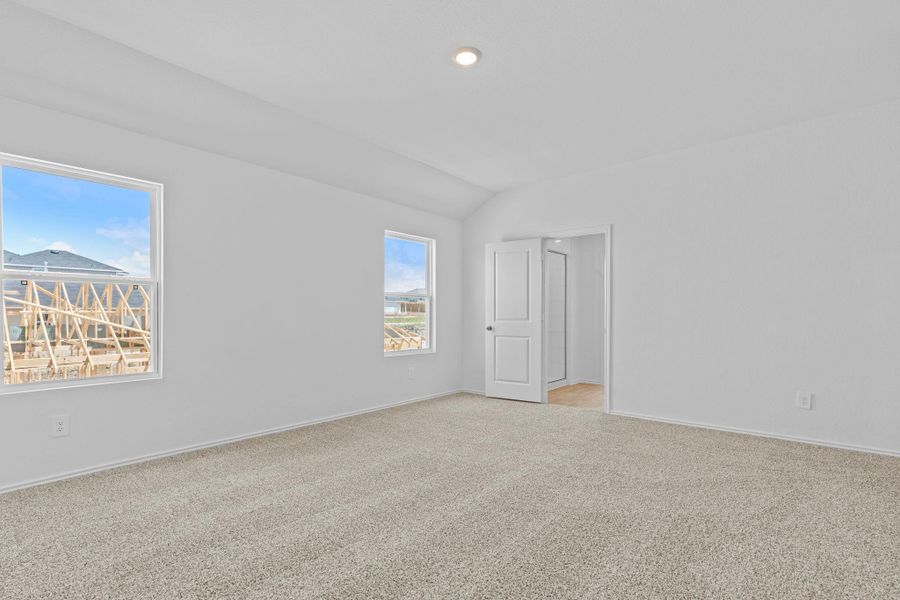 Spacious, unfurnished interior of a new home in Wayside, Uhland (Image 34). Spacious, unfurnished interior of a new home in Wayside, Uhland (Image 34).