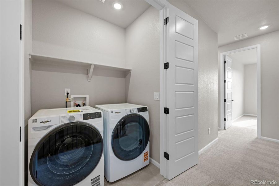 Furnished interior view inside a new home in Ralston Creek, Arvada (Image 11).