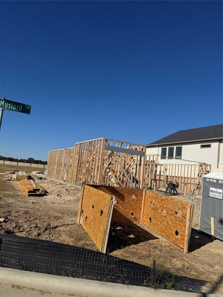 In-progress construction of a new home in Bridgeland 45', 50', 70', Cypress, TX (Image 4). In-progress construction of a new home in Bridgeland 45', 50', 70', Cypress, TX (Image 4).
