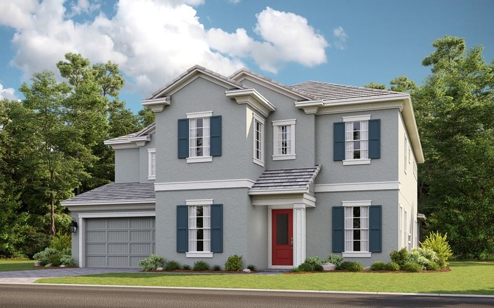 Image 4 representing the Acadia by Taylor Morrison in River's Edge, Wesley Chapel, FL.