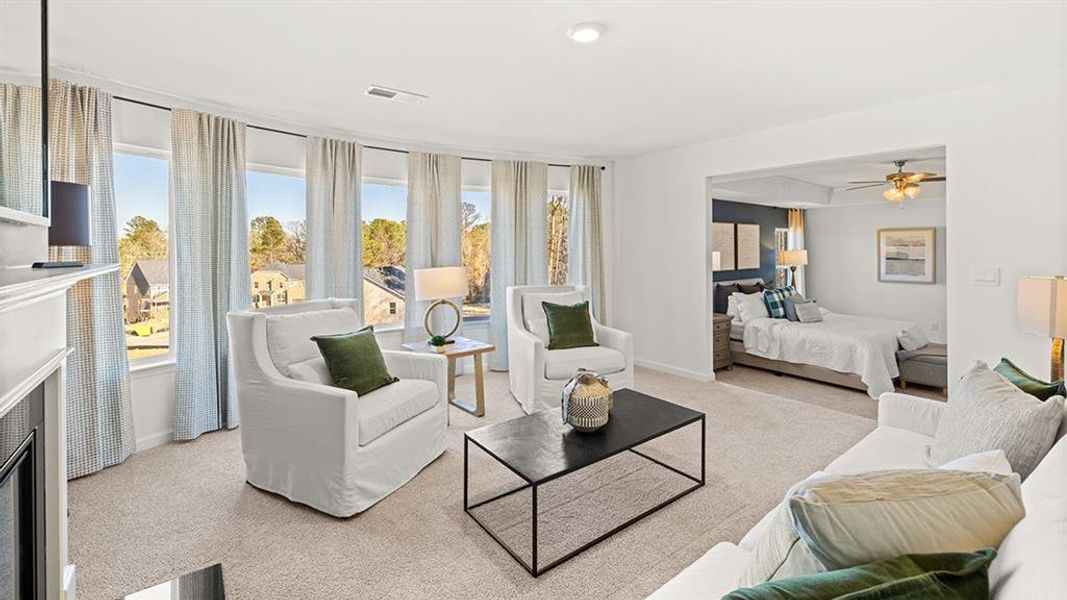 Furnished interior view inside a new home in Westland, Bogart (Image 22).