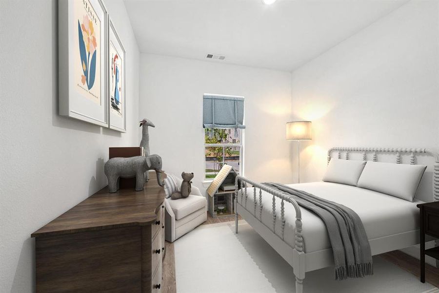 Furnished interior view inside a new home in Sterling Greene, Arlington (Image 12). Furnished interior view inside a new home in Sterling Greene, Arlington (Image 12).