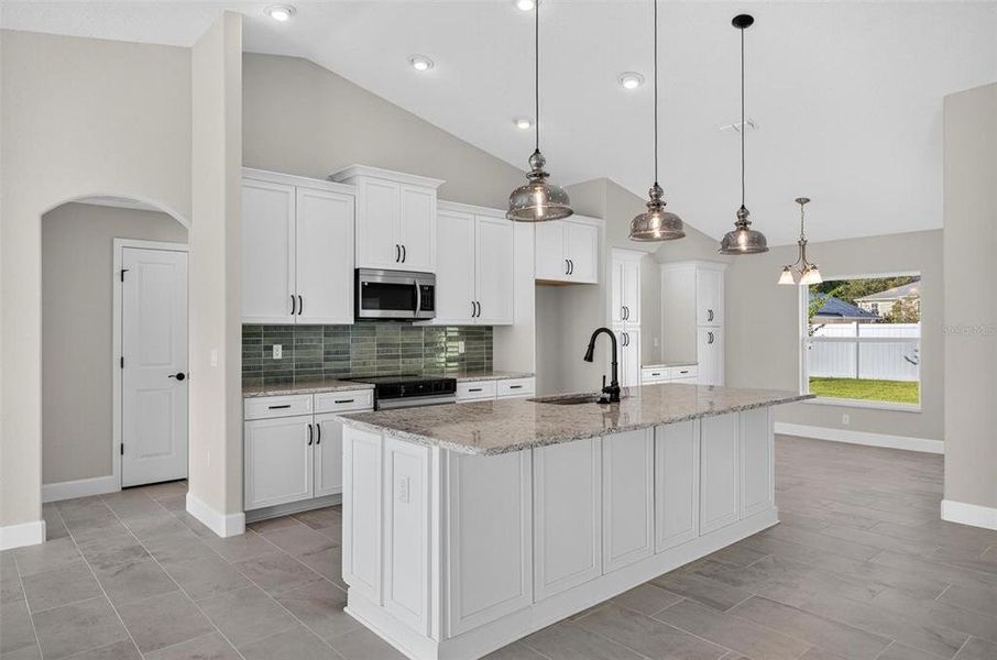 Furnished interior view inside a new home in , Palm Coast (Image 12).