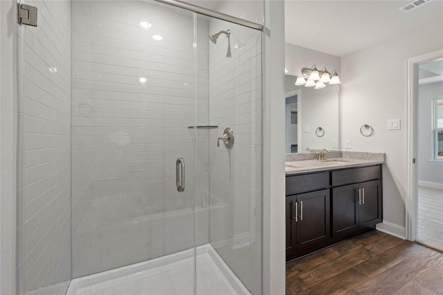 Furnished interior view inside a new home in Grand Oaks Reserve, Cleveland (Image 10).