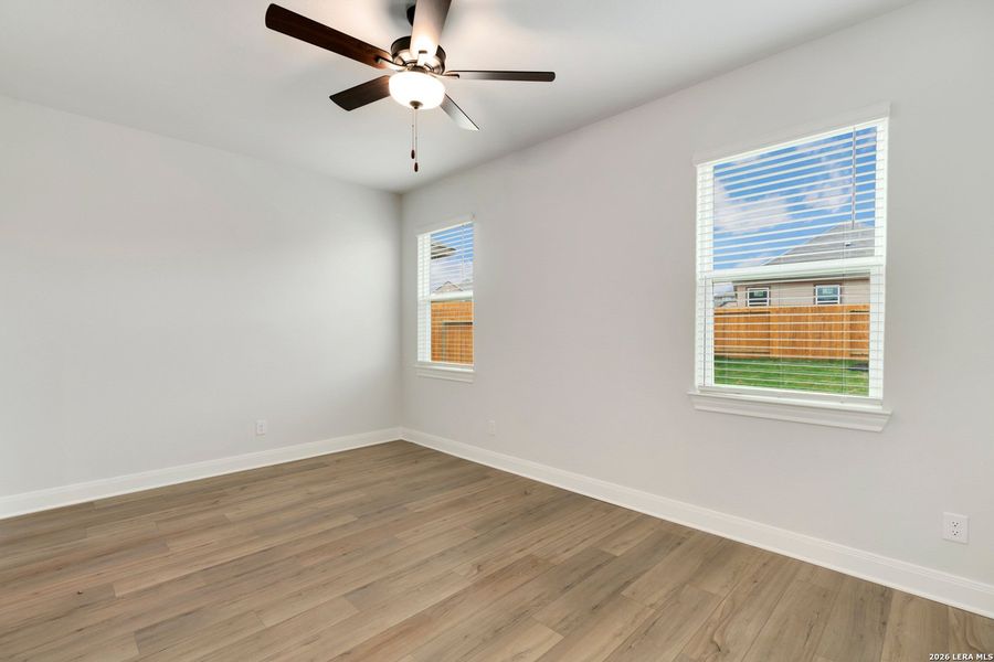 Spacious, unfurnished interior of a new home in Hightop Ridge, Converse (Image 11). Spacious, unfurnished interior of a new home in Hightop Ridge, Converse (Image 11).