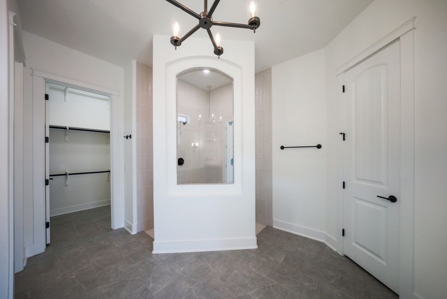 Representative unfurnished interior of a home built from the The Travis by Whitestone Custom Homes in Johnson Ranch, Bulverde (Image 48).