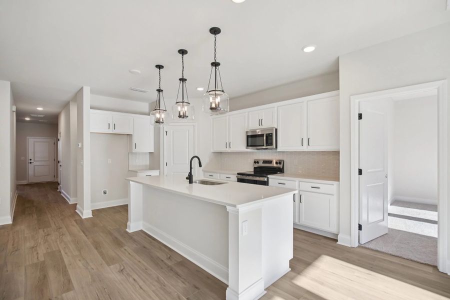 Furnished interior view inside a new home in Cedars at Cane Ridge | 55+ Community, Antioch (Image 7). Furnished interior view inside a new home in Cedars at Cane Ridge | 55+ Community, Antioch (Image 7).