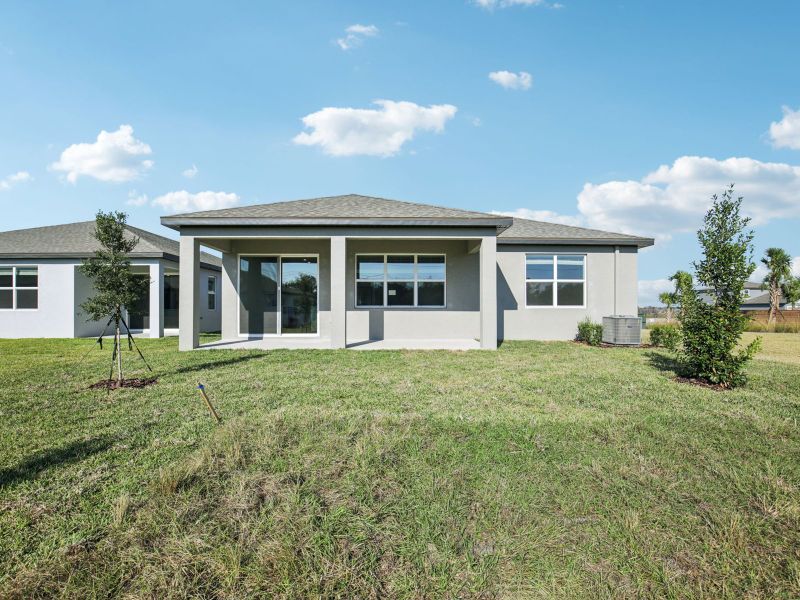 Exterior details and patio area of a home in Coasterra - Reserve Series, Palmetto (Image 4).