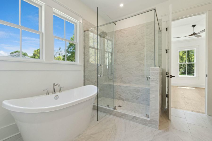 Furnished interior view inside a new home in , Johns Island (Image 8).