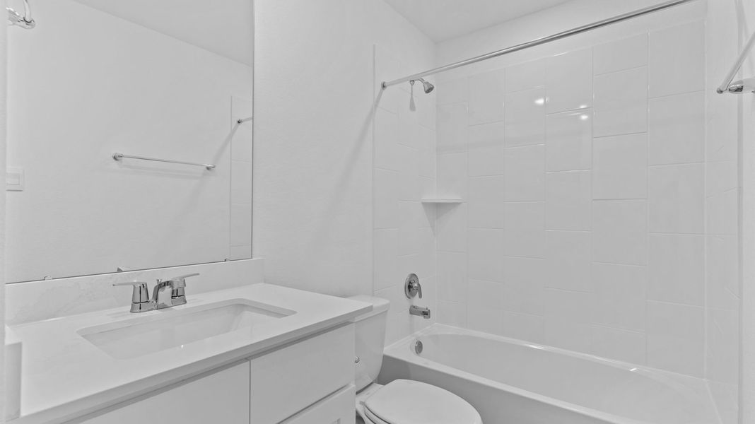 Representative furnished interior of a home built from the Florence by D.R. Horton in Riverwood Ranch, Angleton (Image 8). Representative furnished interior of a home built from the Florence by D.R. Horton in Riverwood Ranch, Angleton (Image 8).