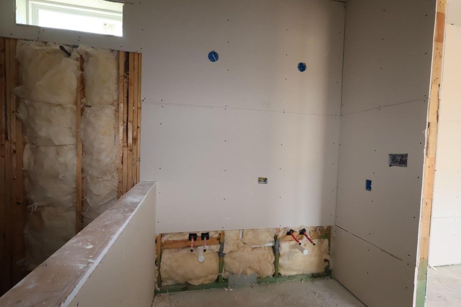 In-progress construction of a new home in Jubilee - Cottages Row Collection, Hockley, TX (Image 7).