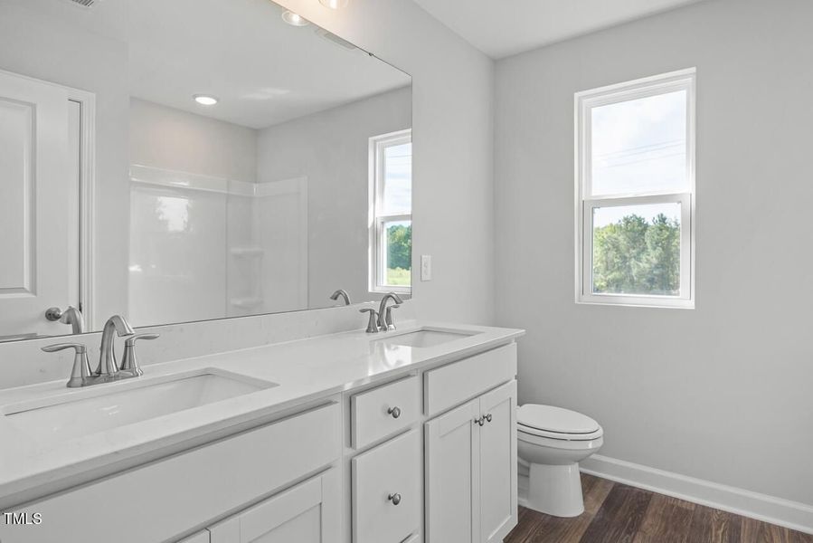 Furnished interior view inside a new home in Woodland Crossing, Zebulon (Image 11).