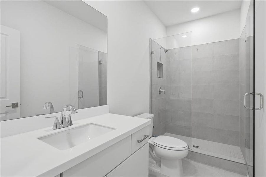 Furnished interior view inside a new home in , Cumming (Image 12).
