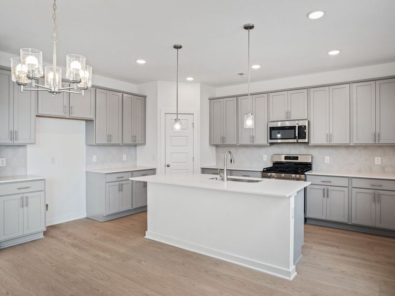 Furnished interior view inside a new home in Calista Farms, White House (Image 5).
