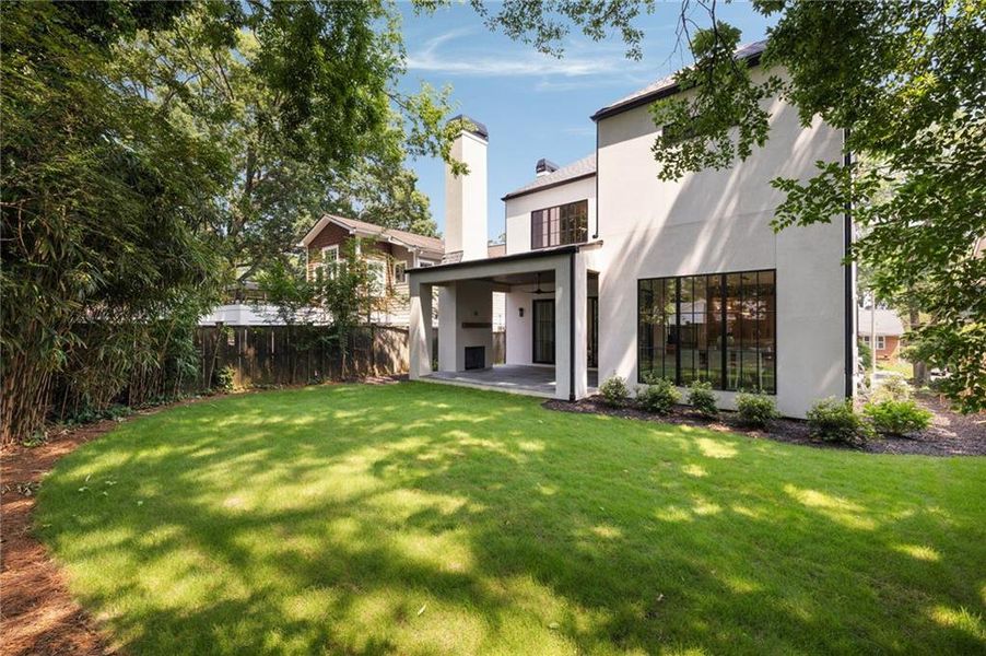 Front exterior of a new home in , Atlanta, GA, highlighting curb appeal (Image 26).