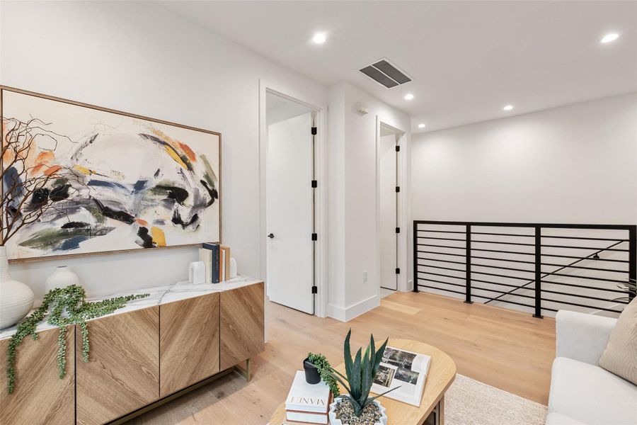Furnished interior view inside a new home in , Austin (Image 17).