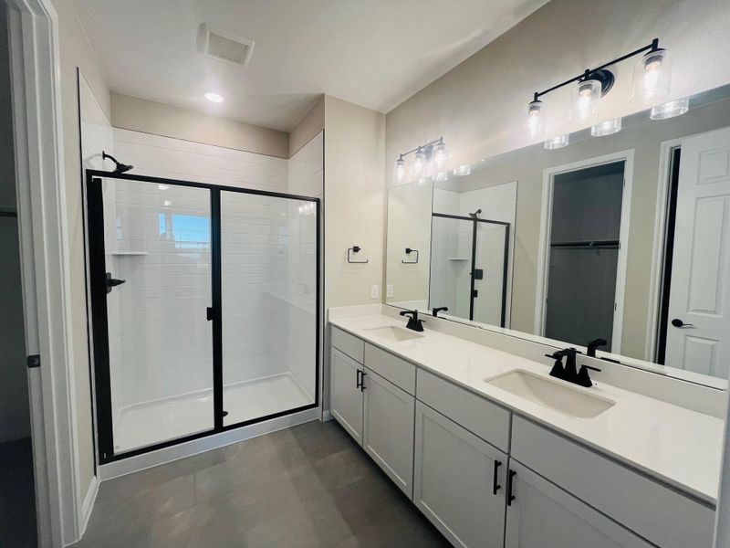 Primary Bath with Dual Vanities