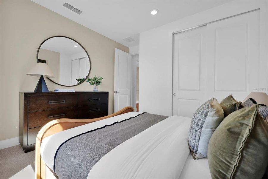 Furnished interior view inside a new home in Lakeview Estates, Palm Coast (Image 22). Furnished interior view inside a new home in Lakeview Estates, Palm Coast (Image 22).