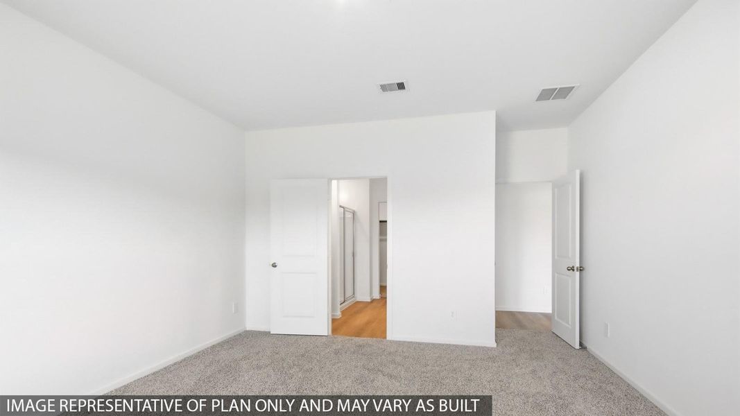 Spacious, unfurnished interior of a new home in New Waverly Station, New Waverly (Image 9).
