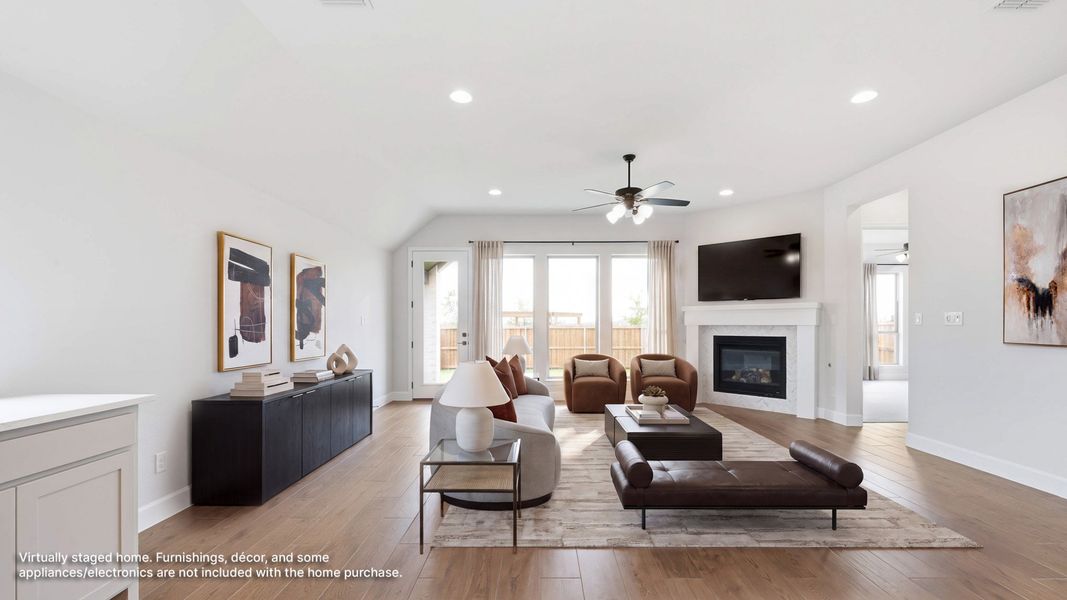 Furnished interior view inside a new home in Lakewood Village, Lakewood Village (Image 9).
