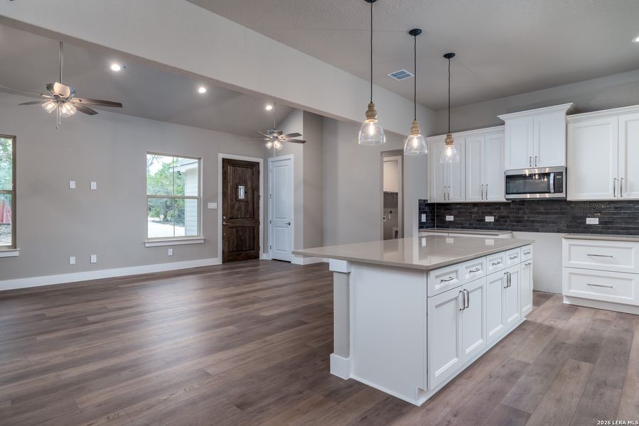 Furnished interior view inside a new home in , Bandera (Image 14). Furnished interior view inside a new home in , Bandera (Image 14).