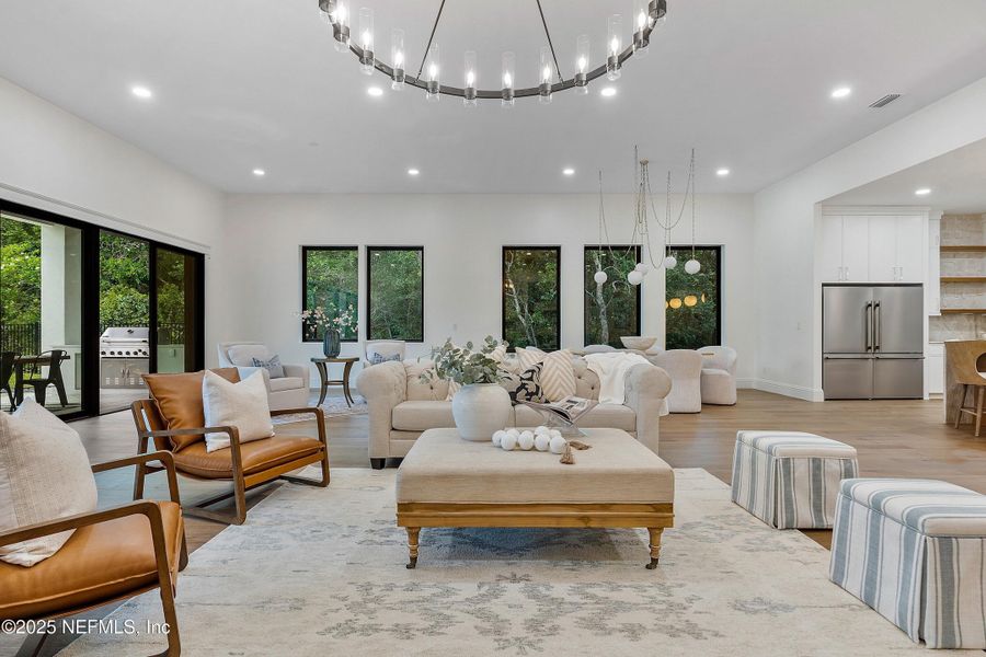 Furnished interior view inside a new home in , St. Augustine (Image 19).