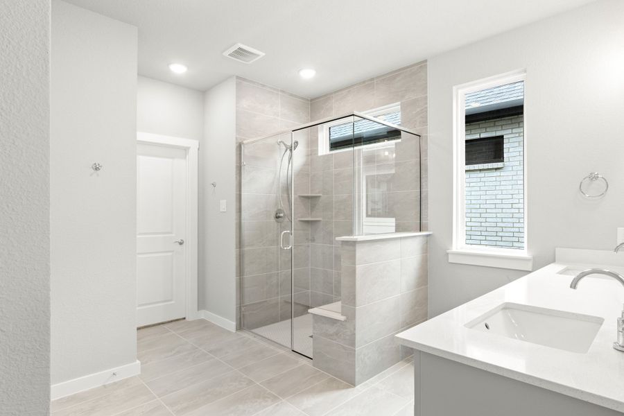 Furnished interior view inside a new home in Willow Grove Single-Family Homes, Melissa (Image 13). Furnished interior view inside a new home in Willow Grove Single-Family Homes, Melissa (Image 13).