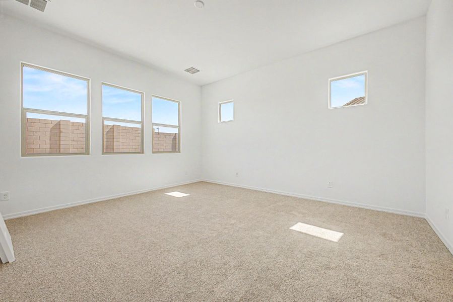 Spacious, unfurnished interior of a new home in Las Ventanas - RV Collection, Goodyear (Image 11). Spacious, unfurnished interior of a new home in Las Ventanas - RV Collection, Goodyear (Image 11).