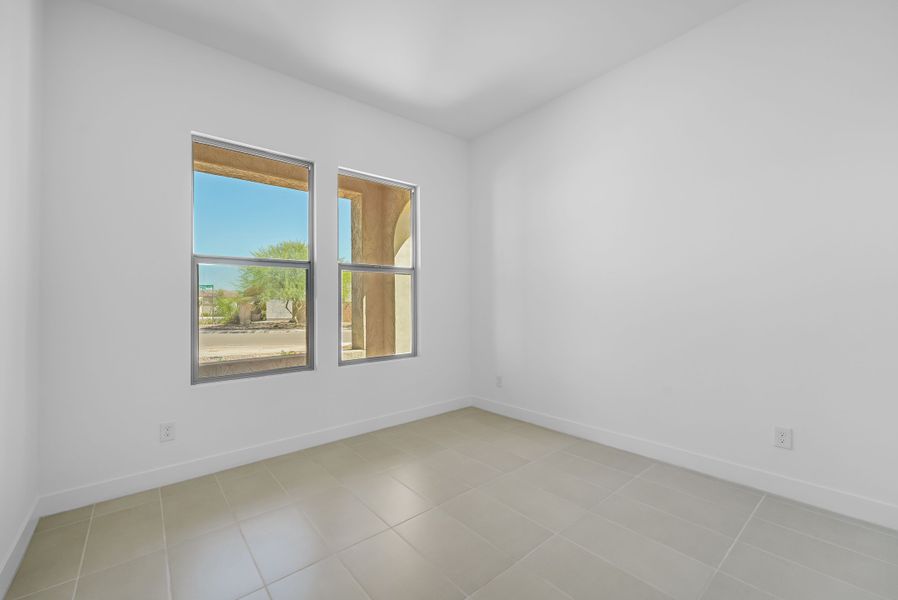 Representative unfurnished interior of a home built from the Lowell by Taylor Morrison in Combs Ranch Landmark Collection, San Tan Valley (Image 16).